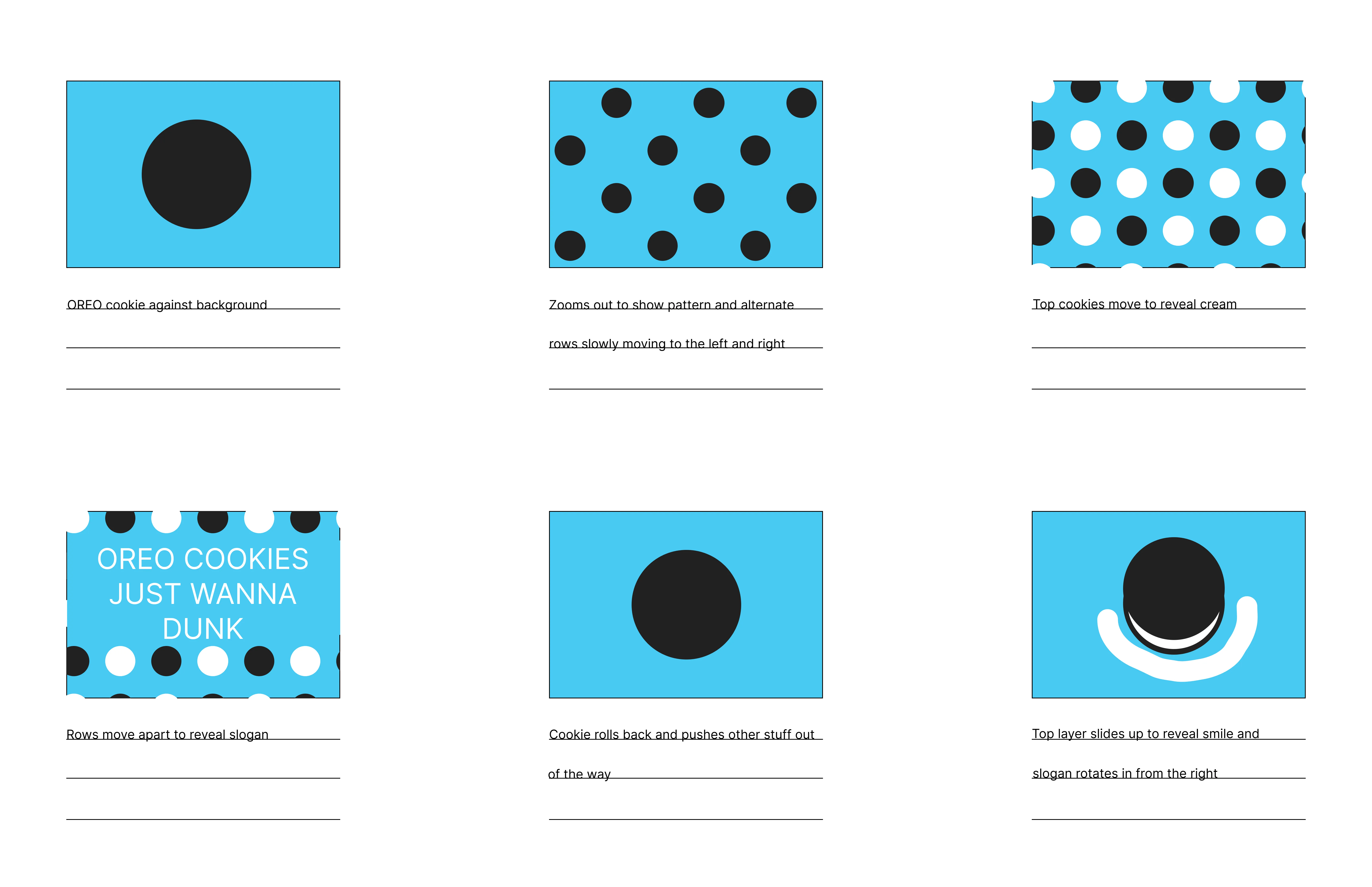 Oreo Storyboard